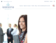 Tablet Screenshot of iasesoria.com